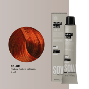 CRCPD0000002188 - SOW INFINIT REAL COLOR Rubio Cobre Intenso 7-44 100ML